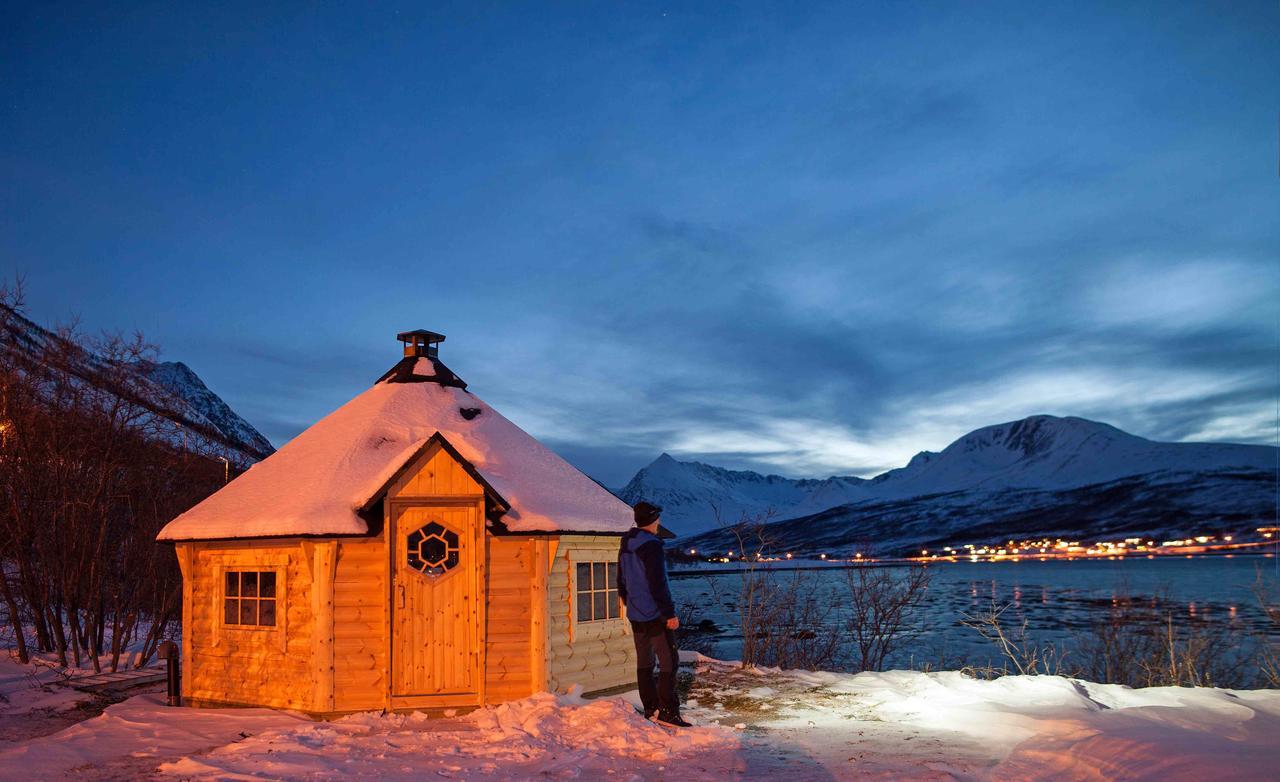 Lyngen Fjordcamp Villa Nord-Lenangen Eksteriør bilde